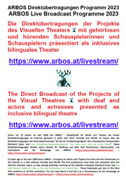 Programm Stationentheater 2021