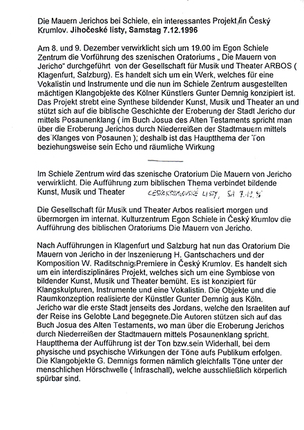 Die Mauern von Jericho - Ceske Krumlov - CLS uebs 1
