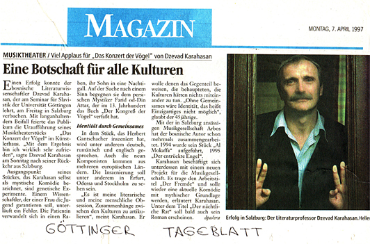 Das Konzert der Vögel - Salzburg D GT
