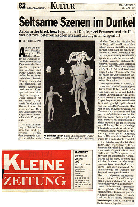 Die Weise von Liebe und Tod des Cornets Christoph Rilke - Klagenfurt Kleine Zeitung