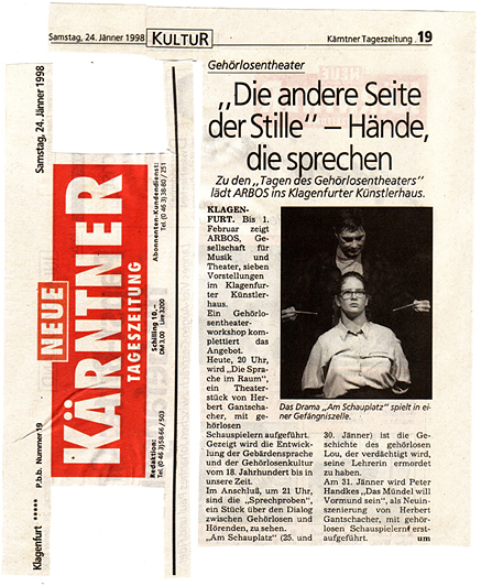 Tage des Gehörlosentheaters - Klagenfurt - KTZ