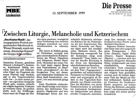 Tageszeiten Konradmesse - Wr. Neustadt - Die Presse 2