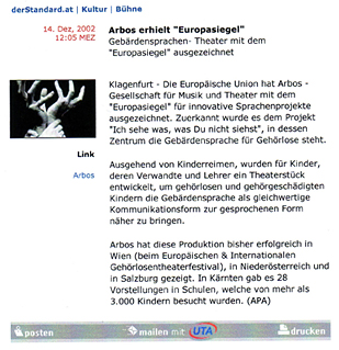 Ich sehe was was Du nicht siehst - EU-Siegel - Der Standard
