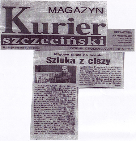 Ich sehe was was Du nicht siehst - Szczecin ks