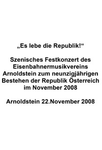 Es lebe die Republik